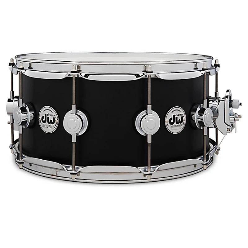 DW Collector's SSC Maple Satin Oil Snare Drum with Chrome Hardware