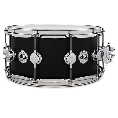 DW Collector's SSC Maple Satin Oil Snare Drum with Chrome Hardware