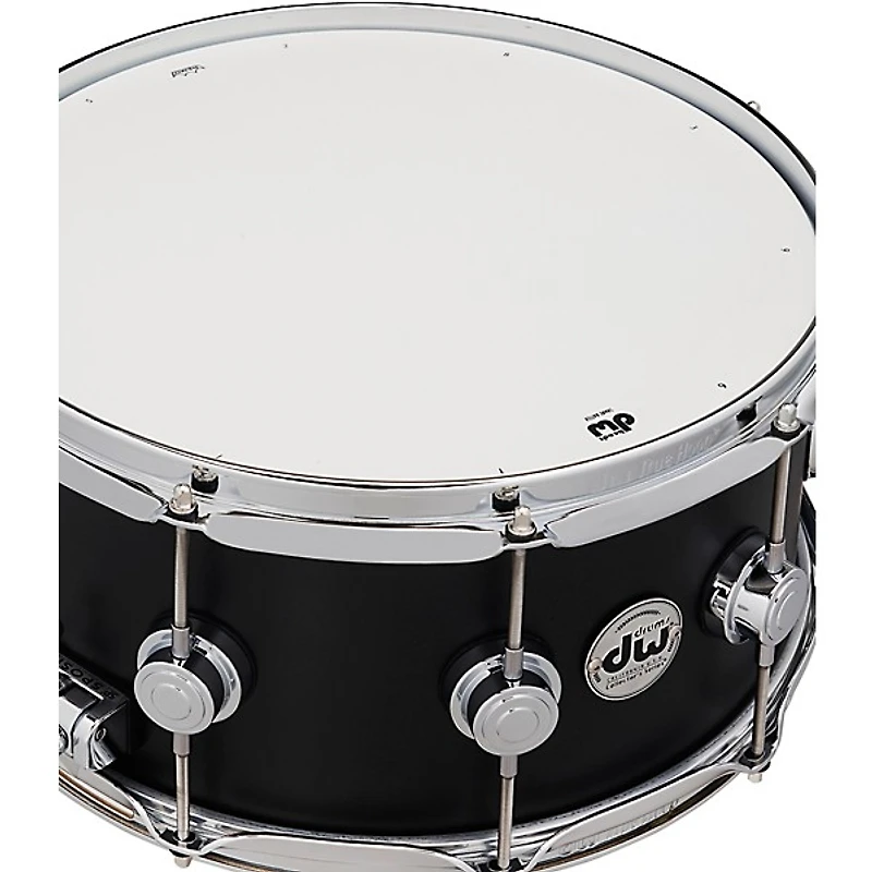 DW Collector's SSC Maple Satin Oil Snare Drum with Chrome Hardware