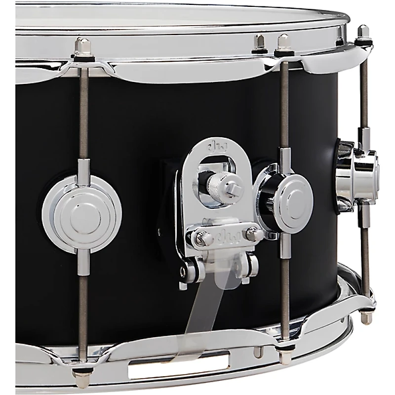 DW Collector's SSC Maple Satin Oil Snare Drum with Chrome Hardware