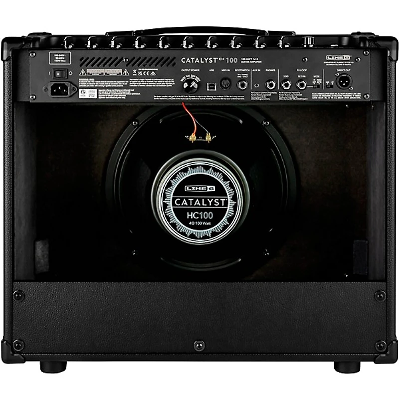 Line 6 Catalyst CX 100 100W 1x12 Guitar Combo Amp - Black