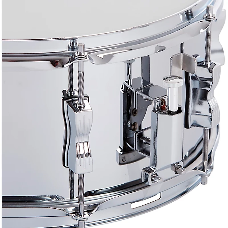 Ludwig BackBeat Elite Steel Snare Drum - 14 x 6.5 in.
