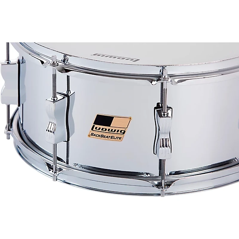 Ludwig BackBeat Elite Steel Snare Drum - 14 x 6.5 in.