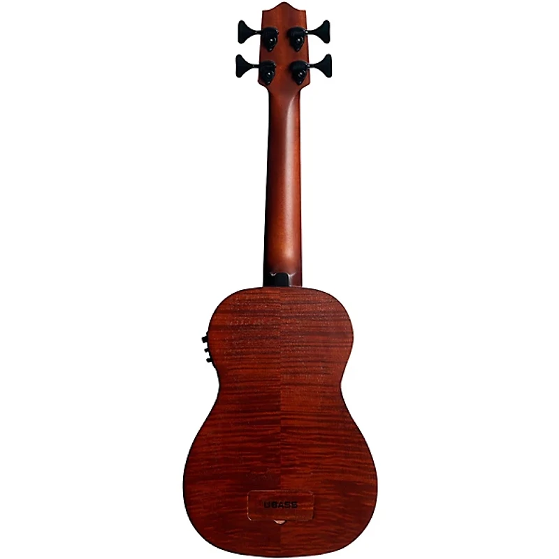 Kala Exotic Mahogany Left-Handed Acoustic-Electric U-Bass
