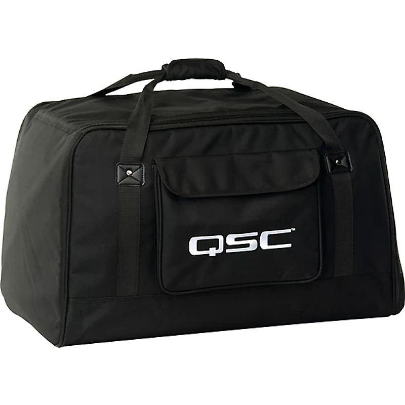 QSC K12.2 12" 2,000W Powered Speaker Package With KS118 Subwoofer, SP-36 Speaker Pole, Covers & Cable