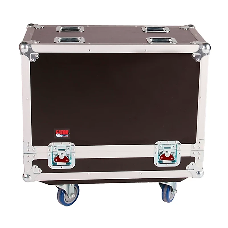 QSC K12.2 12" 2,000W Powered Speaker Pair With Gator G-TOUR SPKR-2K12 Speaker Case