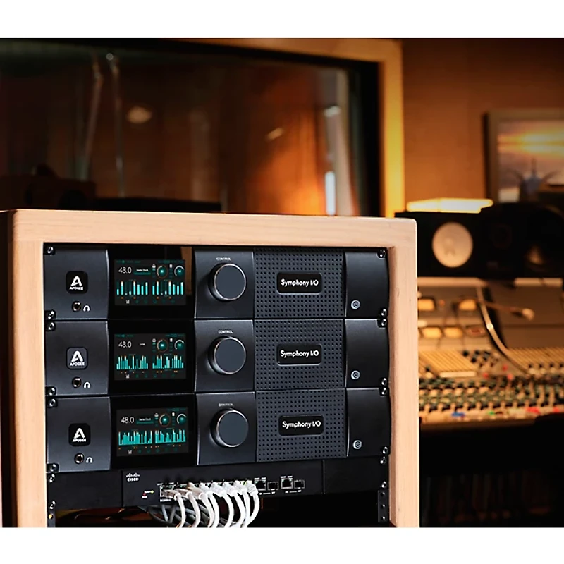 Apogee Symphony I/O MK II Audio Interface With Dante & Pro Tools HDX - 16 Analog I/O (4-DB25 Connectors, SPDIF)