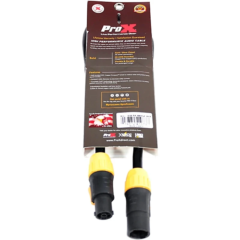 ProX XC-TR1FM12-03 3' True1 Power Cable