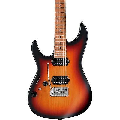 Ibanez Prestige AZ2402L Left-Handed Electric Guitar Tri Fade Burst Flat