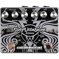 Catalinbread Dirty Little Secret Deluxe Foundation Overdrive Effects Pedal Black and Silver