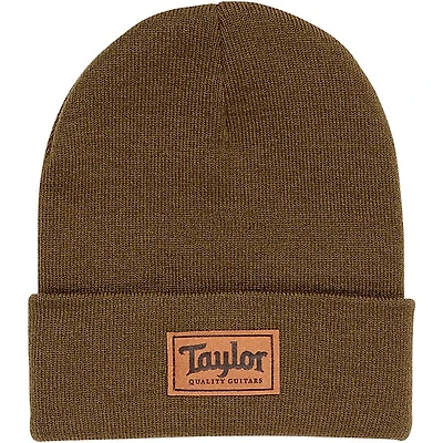 Taylor Patch Logo Knit Beanie