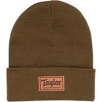 Taylor Patch Logo Knit Beanie