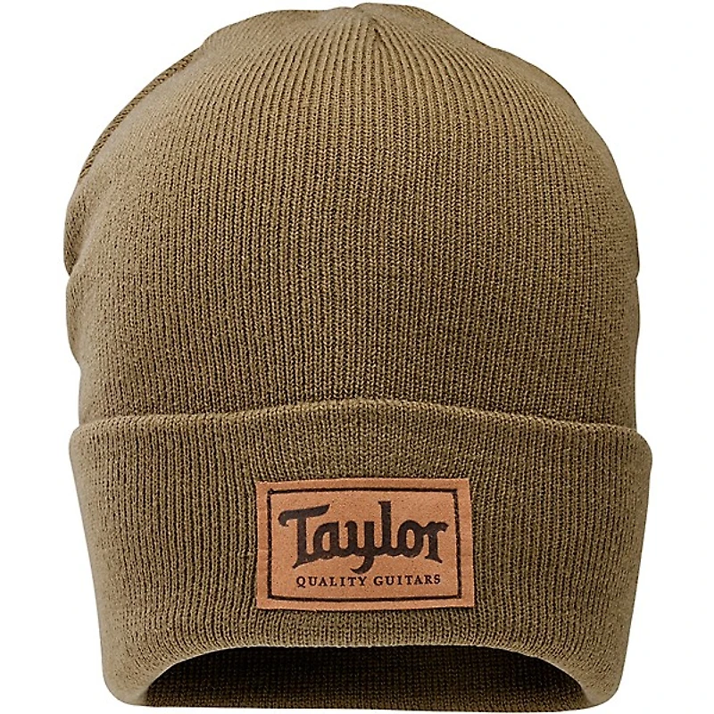 Taylor Patch Logo Knit Beanie