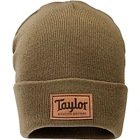 Taylor Patch Logo Knit Beanie