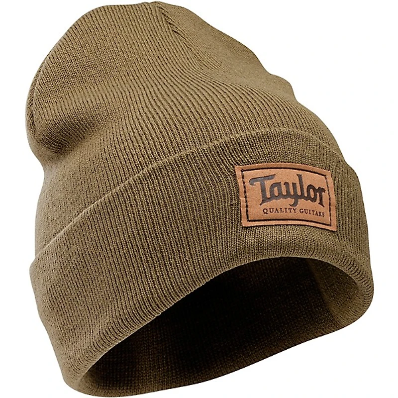 Taylor Patch Logo Knit Beanie