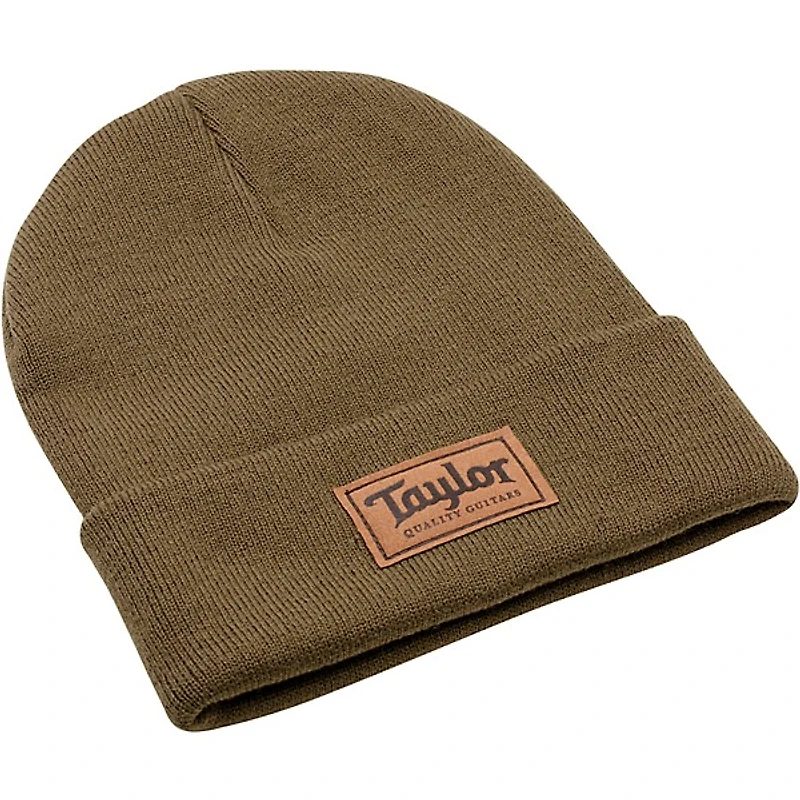 Taylor Patch Logo Knit Beanie