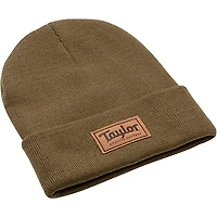 Taylor Patch Logo Knit Beanie