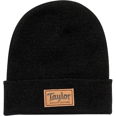 Taylor Patch Logo Knit Beanie