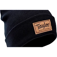 Taylor Patch Logo Knit Beanie