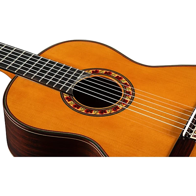 Jose Ramirez "Guitarra del Tiempo" Studio Commemorative Cedar Classical Acoustic Guitar Natural