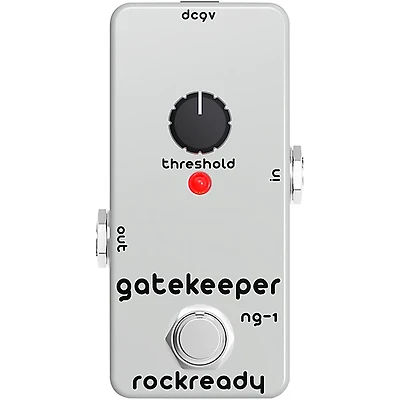 rockready Gatekeeper Mini Guitar Effect Pedal Steel Grey