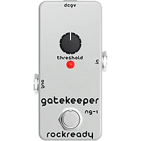 rockready Gatekeeper Mini Guitar Effect Pedal Steel Grey