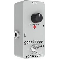 rockready Gatekeeper Mini Guitar Effect Pedal Steel Grey