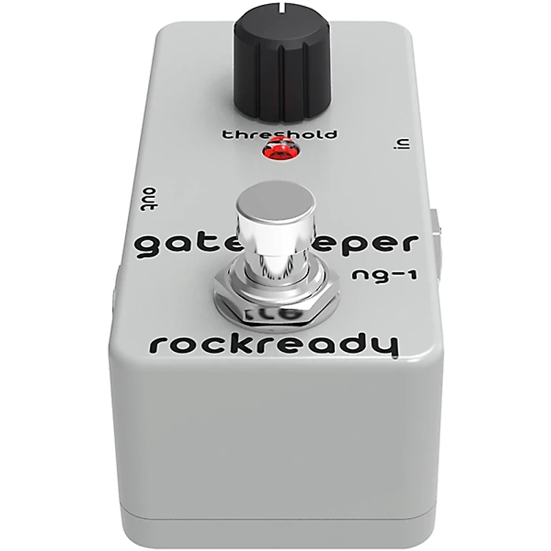 rockready Gatekeeper Mini Guitar Effect Pedal Steel Grey