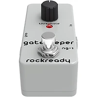 rockready Gatekeeper Mini Guitar Effect Pedal Steel Grey
