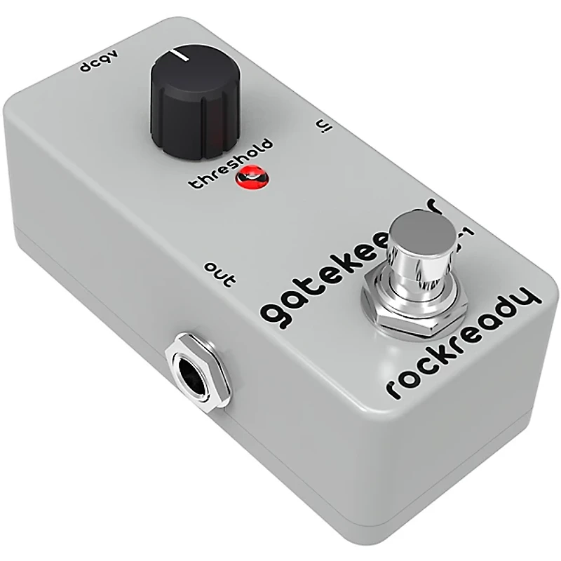 rockready Gatekeeper Mini Guitar Effect Pedal Steel Grey