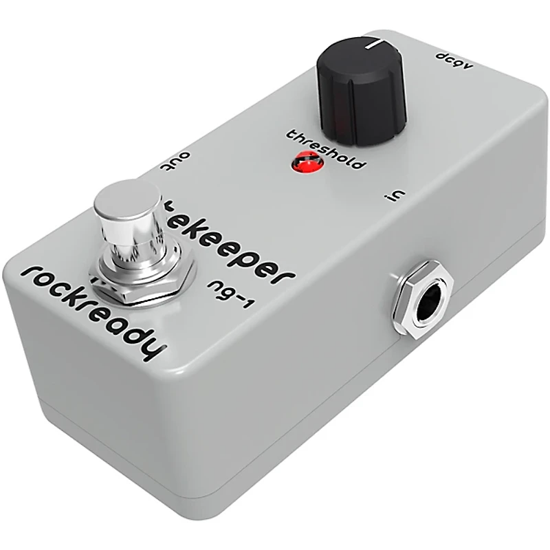 rockready Gatekeeper Mini Guitar Effect Pedal Steel Grey