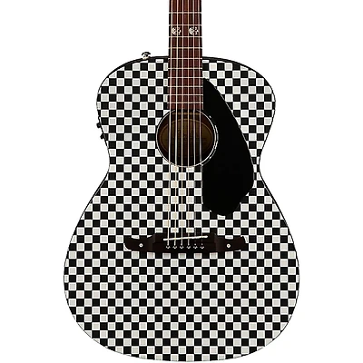 Fender Tim Armstrong Signature Hellcat Acoustic-Electric Guitar Checkerboard