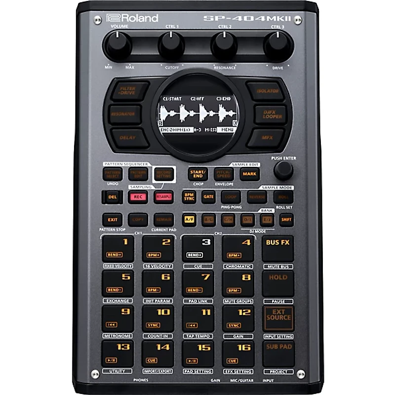 Roland SP-404MKII With Custom Carrying Case