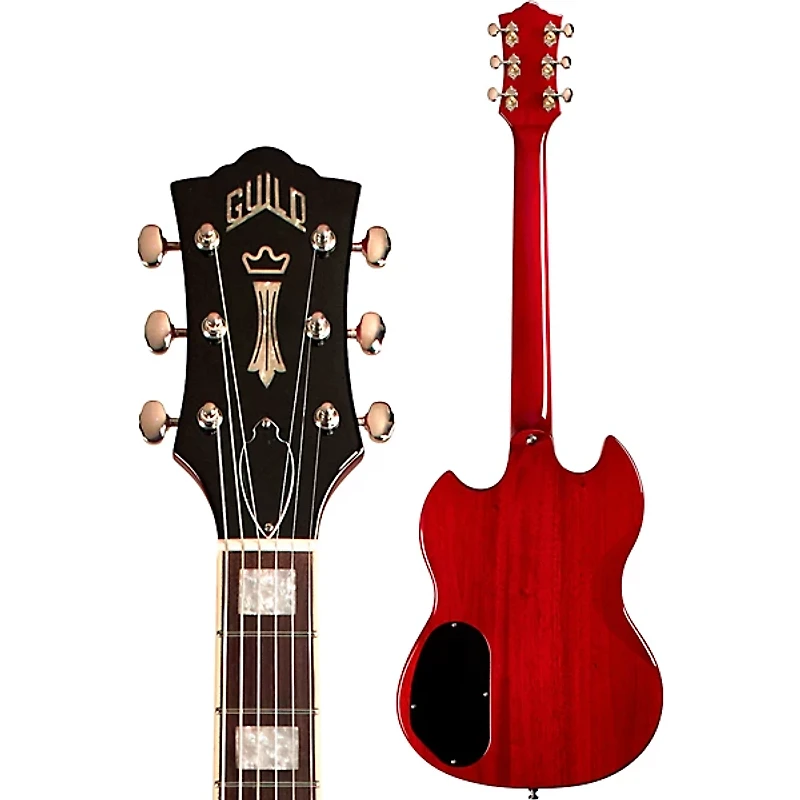 Guild Polara Deluxe Solidbody Electric Guitar -