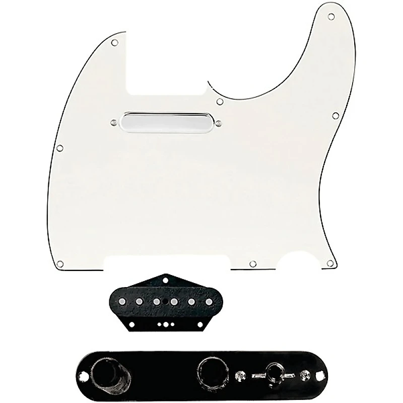 920D Custom Texas Grit Loaded Pickguard for Tele With T4W-REV-B Control Plate