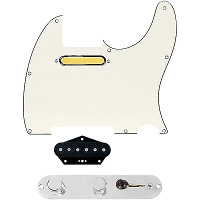 920D Custom Gold Foil Loaded Pickguard for Tele With T4W-REV-C Control Plate