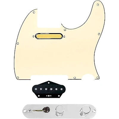 920D Custom Gold Foil Loaded Pickguard for Tele With T4W-C Control Plate
