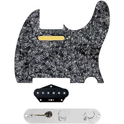 920D Custom Gold Foil Loaded Pickguard for Tele With T4W-C Control Plate