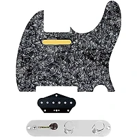 920D Custom Gold Foil Loaded Pickguard for Tele With T4W-C Control Plate