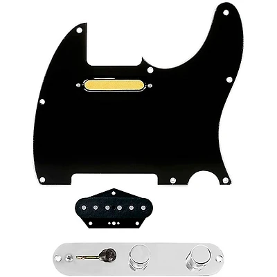 920D Custom Gold Foil Loaded Pickguard for Tele With T4W-C Control Plate