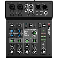 Harbinger VARI 2408 8" Powered Speakers Package With LX8 Mixer, Stands & Cables