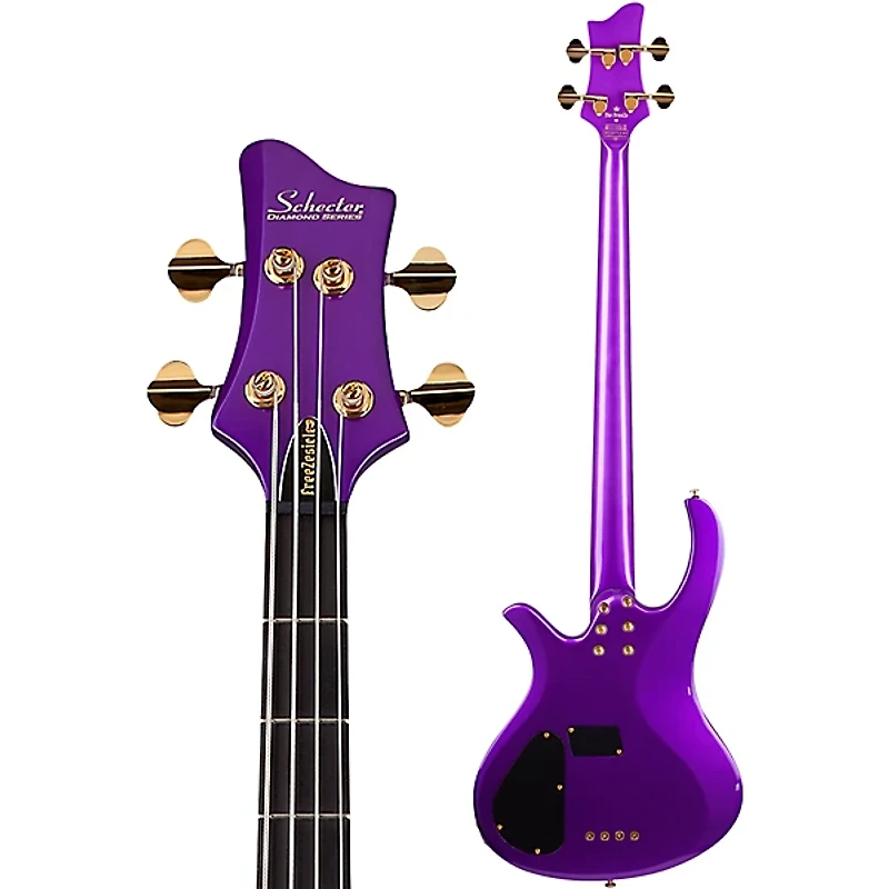 Schecter Guitar Research FreeZesicle-4 Electric Bass Freeze Purple