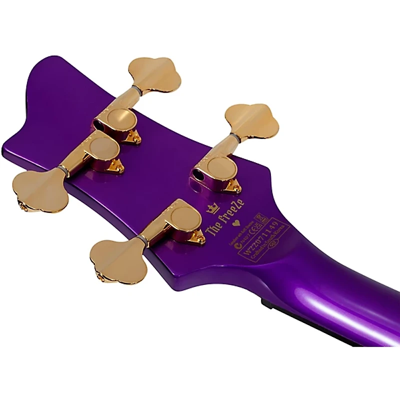 Schecter Guitar Research FreeZesicle-4 Electric Bass Freeze Purple