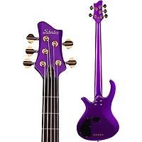 Schecter Guitar Research FreeZesicle-5 5-String Electric Bass Freeze Purple