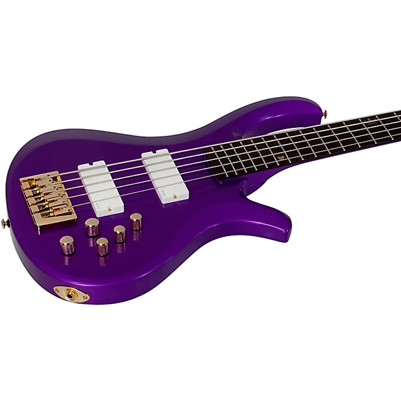Schecter Guitar Research FreeZesicle-5 5-String Electric Bass Freeze Purple