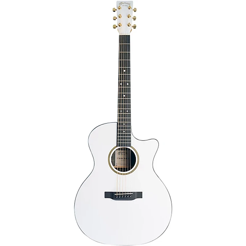 Martin GPC-X1E Special X Series HPL Acoustic-Electric Guitar White