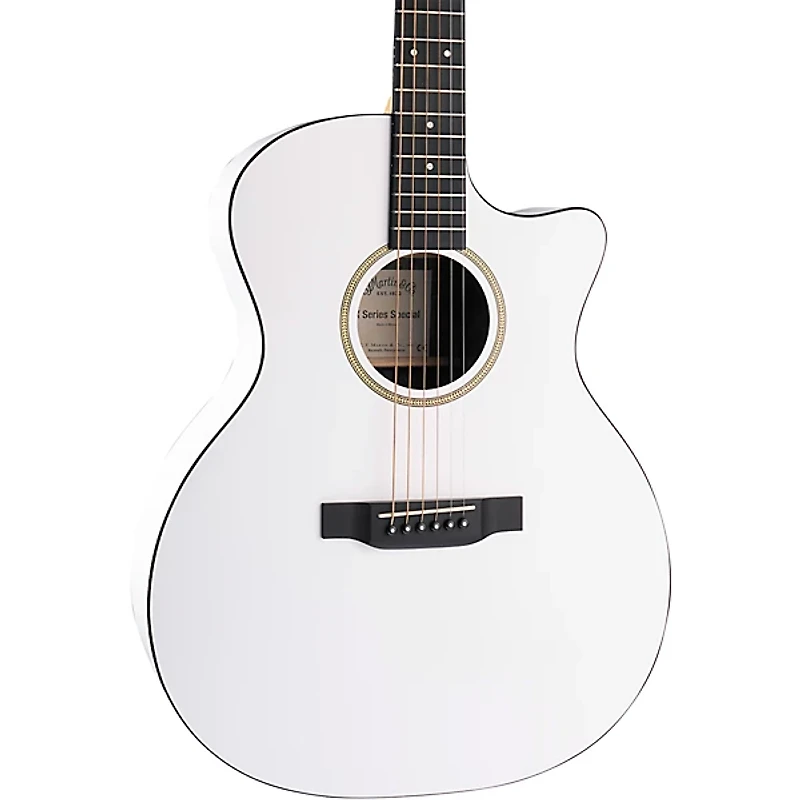 Martin GPC-X1E Special X Series HPL Acoustic-Electric Guitar White