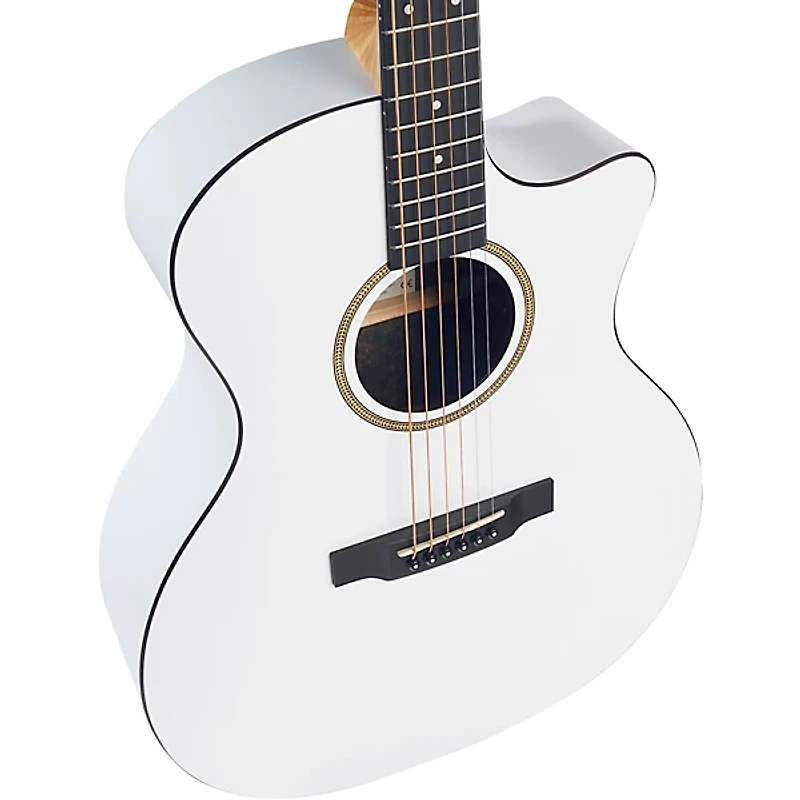 Martin GPC-X1E Special X Series HPL Acoustic-Electric Guitar White