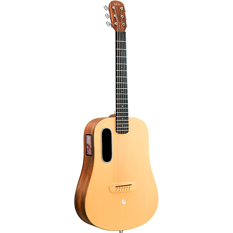 LAVA MUSIC LAVA ME 4 Spruce 36" Acoustic-Electric Guitar With Lite Bag Natural