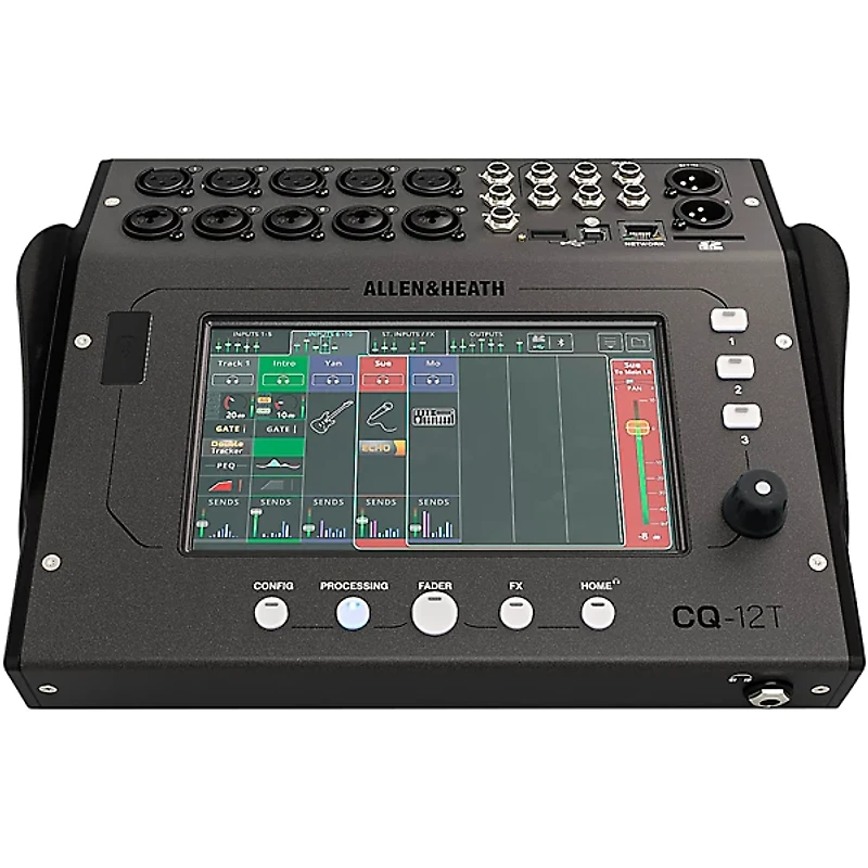 Allen & Heath CQ-12T Digital Mixer Bundle With Padded Soft Case